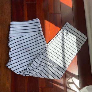 🔐 Lululemon Quiet Stripe Wunder Under Legging